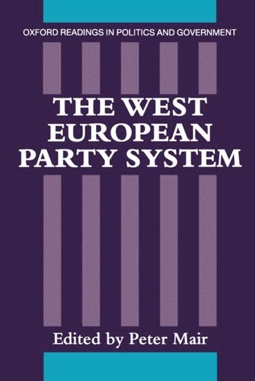 bokomslag The West European Party System