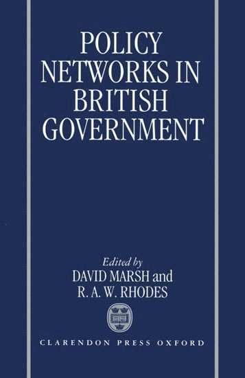 bokomslag Policy Networks in British Government