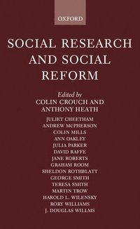 bokomslag Social Research and Social Reform