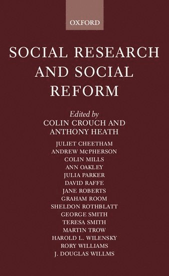 Social Research and Social Reform 1