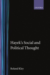 bokomslag Hayek's Social and Political Thought