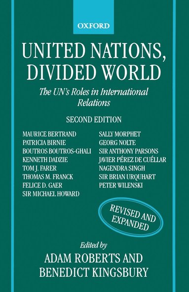 Adam Roberts, Benedict Kingsbury - United Nations, Divided World, Häftad