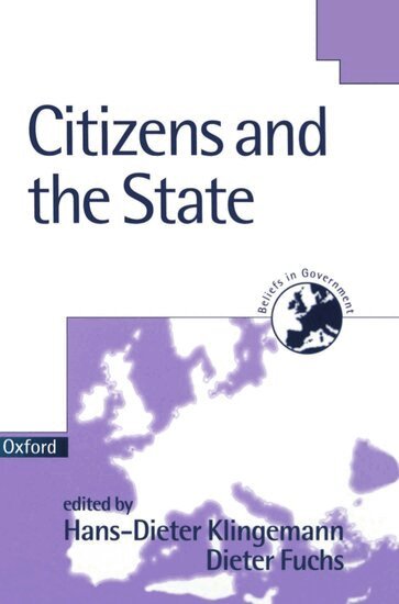 Fuchs Klingemann, Hans-Dieter Klingemann, Dieter Fuchs - Citizens and the State, Inbunden