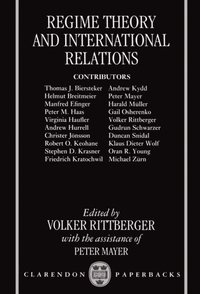 bokomslag Regime Theory and International Relations