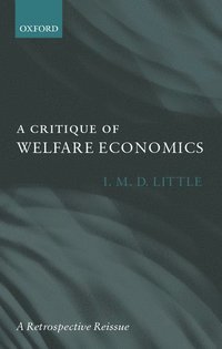 bokomslag A Critique of Welfare Economics