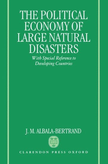 bokomslag Political Economy of Large Natural Disasters