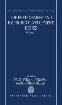 bokomslag The Environment and Emerging Development Issues: Volume 1