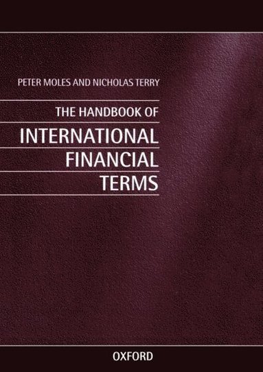 bokomslag Handbook of International Financial Terms
