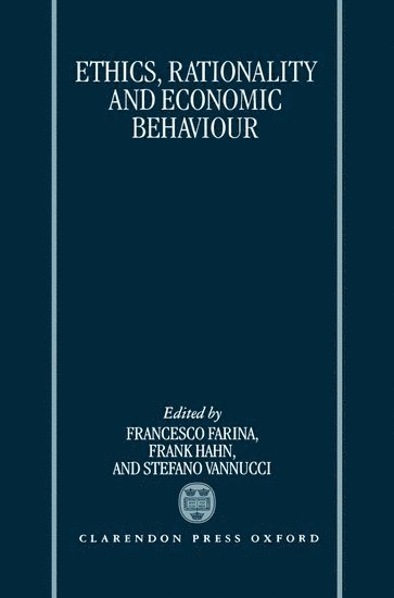 bokomslag Ethics, Rationality, and Economic Behaviour