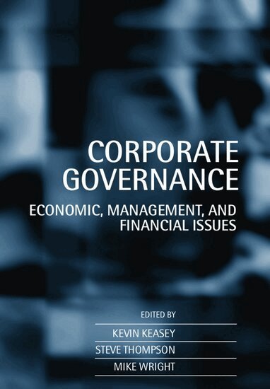 Kevin Keasey, Steve Thompson, Mike Wright - Corporate Governance, Häftad