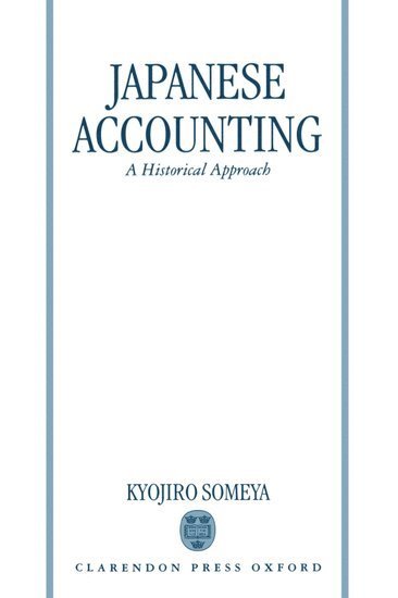 bokomslag Japanese Accounting