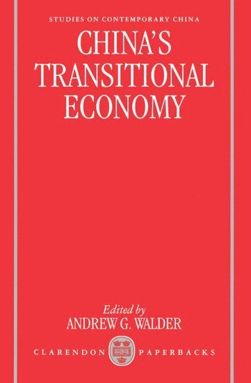 bokomslag China's Transitional Economy