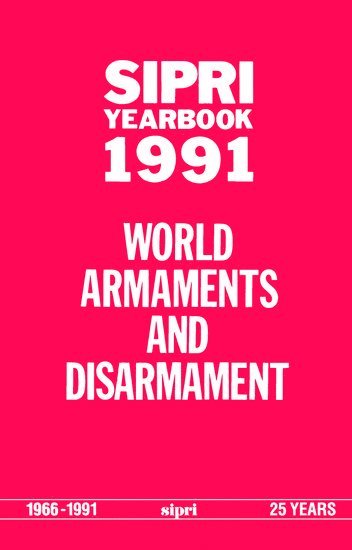 bokomslag SIPRI Yearbook 1991