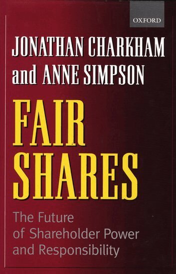 Jonathan Charkham, Anne Simpson - Fair Shares, Inbunden