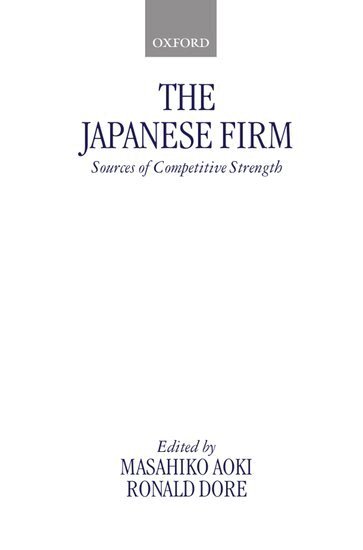 Masahiko Aoki, Ronald Dore - The Japanese Firm, Häftad