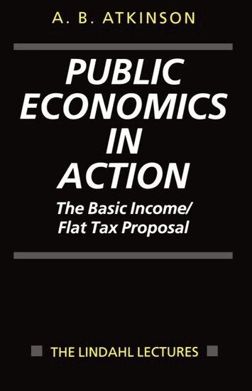 A. B. Atkinson - Public Economics in Action, Häftad