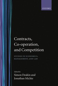 bokomslag Contracts, Co-operation, and Competition