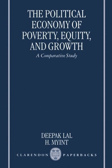 bokomslag The Political Economy of Poverty, Equity and Growth: A Comparative Study