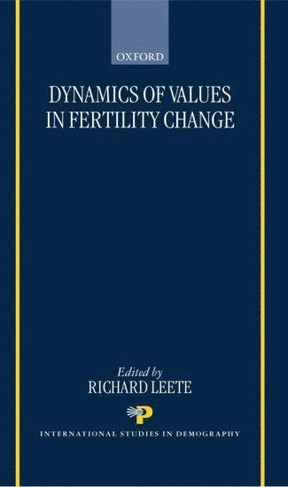 bokomslag Dynamics of Values in Fertility Change