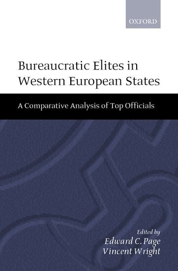 Professor Page, Edward C., Edward C. Page, Vincent Wright - Bureaucratic Elites in Western European States, Häftad