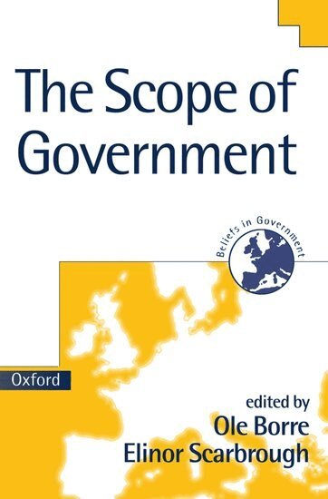 Ole Borre, Elinor Scarbrough - The Scope of Government, Häftad