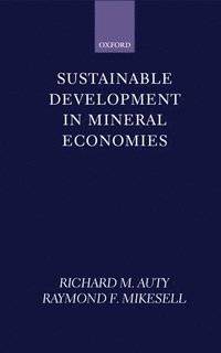 bokomslag Sustainable Development in Mineral Economies
