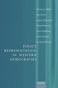 bokomslag Policy Representation in Western Democracies