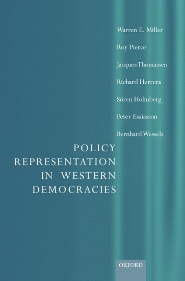 Policy Representation in Western Democracies 1