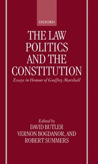 The Law, Politics, and the Constitution 1