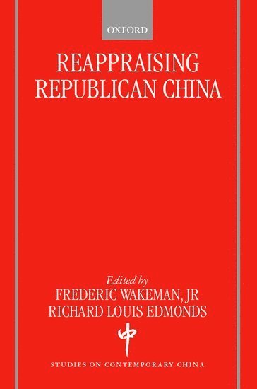 Reappraising Republican China 1