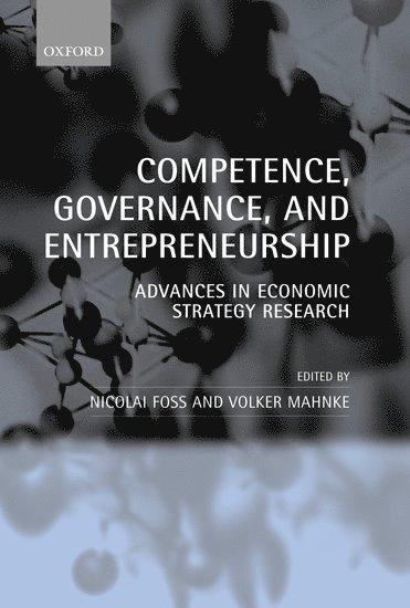 bokomslag Competence, Governance, and Entrepreneurship