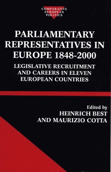 Parliamentary Representatives in Europe 1848-2000 1