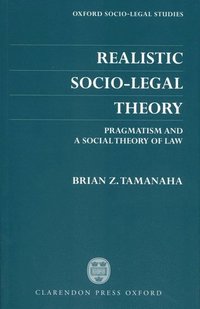 bokomslag Realistic Socio-Legal Theory