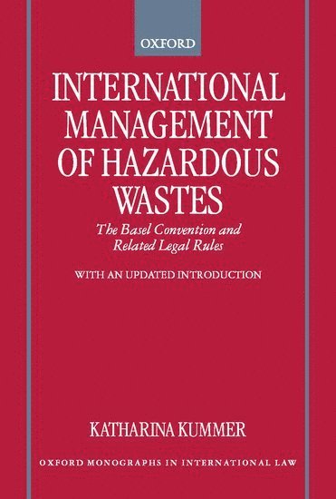 bokomslag International Management of Hazardous Wastes