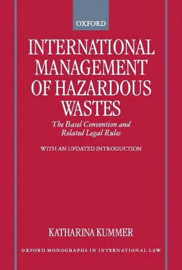 bokomslag International Management of Hazardous Wastes