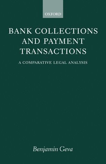 bokomslag Bank Collections and Payment Transactions