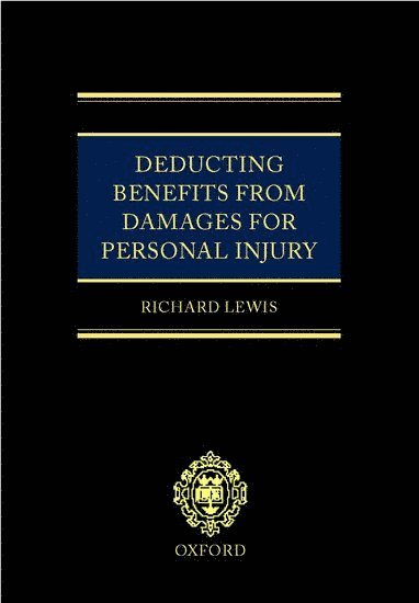 bokomslag Deducting Benefits from Damages for Personal Injury