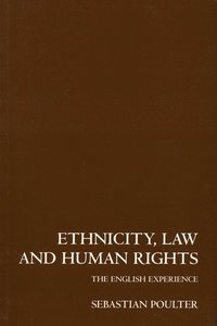 bokomslag Ethnicity, Law and Human Rights