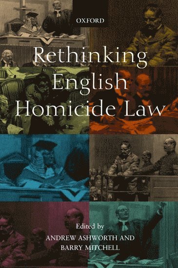 bokomslag Rethinking English Homicide Law