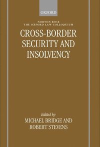bokomslag Cross-border Security and Insolvency