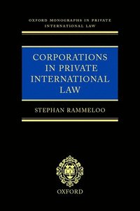 bokomslag Corporations in Private International Law