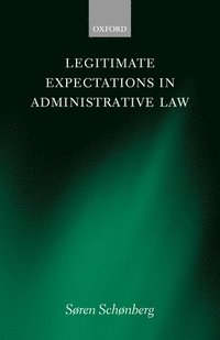 bokomslag Legitimate Expectations in Administrative Law