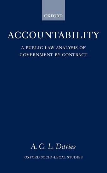 Anne Davies - Accountability, Inbunden