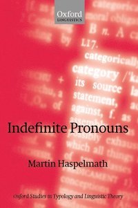 bokomslag Indefinite Pronouns