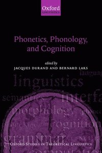 bokomslag Phonetics, Phonology, and Cognition