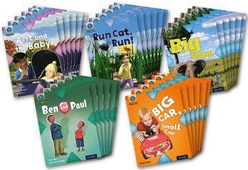 bokomslag Project X Origins: Red Book Band, Oxford Level 2: Big and Small: Class Pack of 30