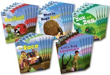 Tony Bradman, Jan Burchett, Sara Vogler, Jeanne Willis, Haydn Middleton, Amanda Snowden - Project X Origins: Light Blue Book Band, Oxford Level 4: Bugs: Class Pack of 30, Häftad