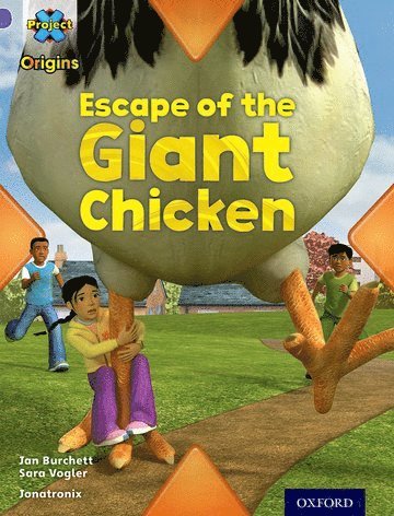 Jan Burchett, Sara Vogler - Project X Origins: Purple Book Band, Oxford Level 8: Habitat: Escape of the Giant Chicken, Häftad