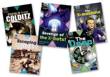 Anthony McGowan, Tony Bradman, Mick Gowar, Margaret Su, Jane Penrose, Jo Tregenza - Project X Origins: Grey Book Band, Oxford Level 13: Great Escapes: Mixed Pack of 5, Häftad