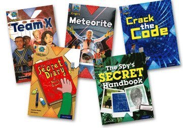 bokomslag Project X Origins: Dark Blue Book Band, Oxford Level 15: Top Secret: Mixed Pack of 5